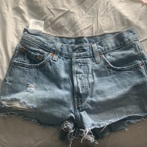 Levi Strauss 501 blue Jean shorts